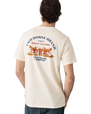 Levi's Graphic Logo Crewneck T-shirt - White