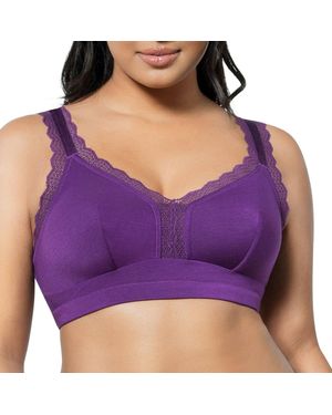 Parfait Dalis Wire-free Bralette - Purple
