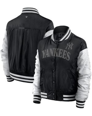 Fanatics New York Yankees Elements Wave Full-snap Jacket - Black