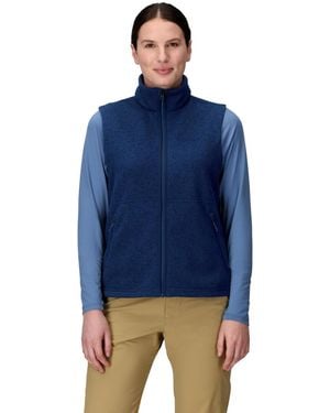 Marmot Drop Lined Collar Vest - Blue