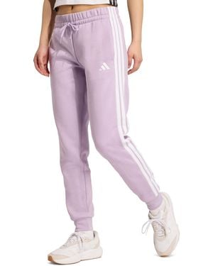 adidas Fleece Slim Pants - Red