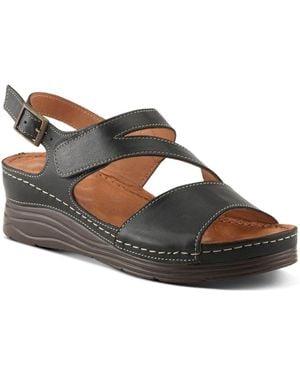 Spring Step griggs Wedge - Brown