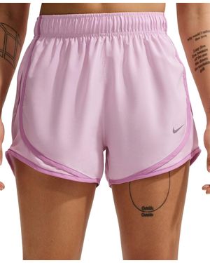 Nike Tempo Dri-fit Mid Rise Running Shorts - Pink