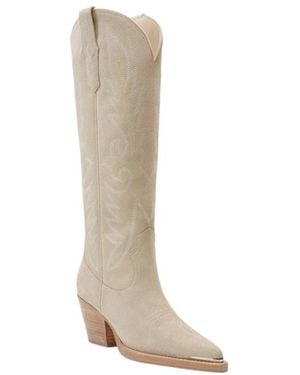 Dante Western Fashion Leather Boots Gilia By - White