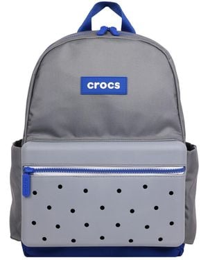 Crocs™ Molded Front Storage Pocket Lightweight Backpack - Blue