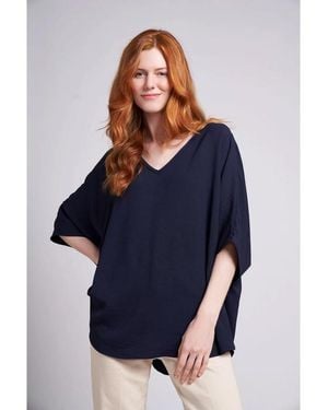 Caldwell Collection Claire Top - Blue