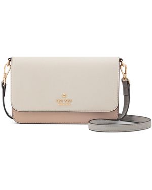Nine West Luela Phone Crossbody Wallet - White