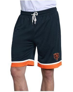 Starter Chicago Bears Power Play Mesh Shorts - Blue