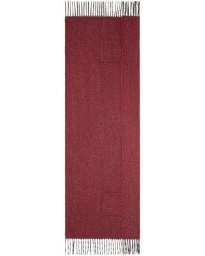 Desigual Long Scarf Fringe - Red