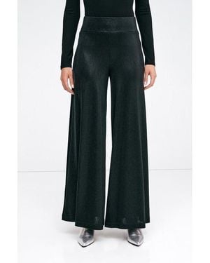 MARCELLA Georgia Metallic Pants - Black