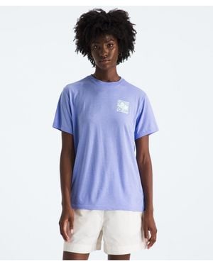 The North Face Tri-blend Vibey Sun Cutie Short-sleeve T-shirt - Blue
