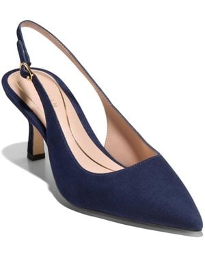 Cole Haan Hansell Sling Back Pumps - Blue