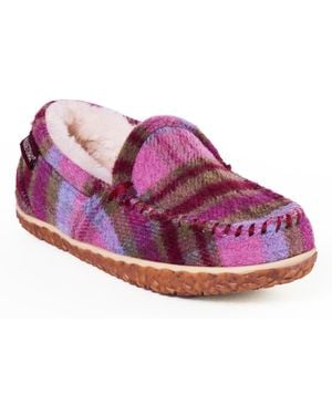 Minnetonka Tempe Slippers - Purple