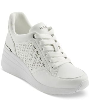 DKNY Kalinda Stones Sneakers - White