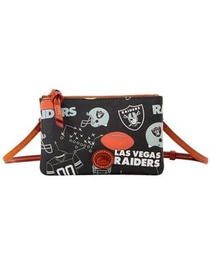 Dooney & Bourke Dooney Bourke Las Vegas Raiders Top Zip Crossbody Purse - Multicolor