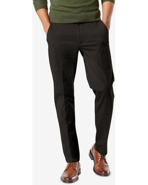 Dockers Workday Smart 360 Flex Slim Fit Khaki Stretch Pants - Black