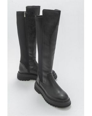 Prologue Shoes Shadow Knee High Boot () - Black