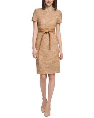 Calvin klein tweed dress hotsell
