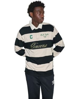 Converse Varsity Rugby Polo Shirt - Gray