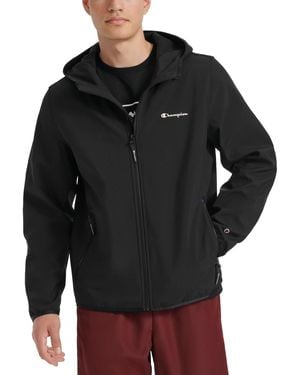 Champion Lightweight Sport Shell Hooded Jacket - Gray