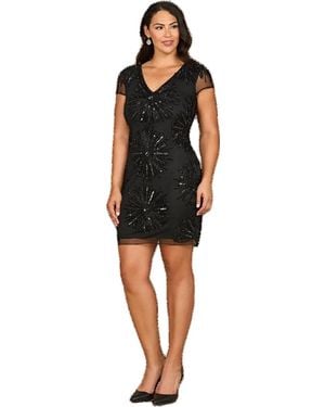 Lara Sparkling Cocktail Dress - Black