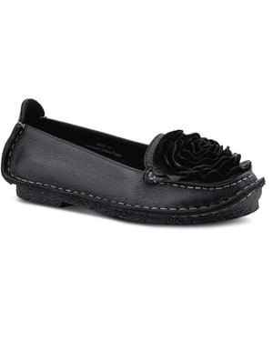 L'ARTISTE Dezi Hand-painted Leather - Black