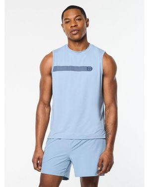 Sergio Tacchini Elio Performance Tank - Blue