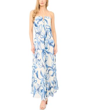 Parker Emerson Strapless Maxi Dress - Blue
