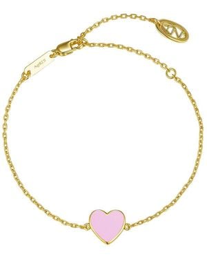 Anna Zuckerman Petit Love Bracelet In - Metallic