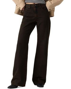 Levi's Premium Mid-rise Loose Bootcut Jeans - Black