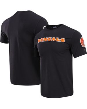 Pro Standard Cincinnati Bengals Classic Chenille T-shirt - Black