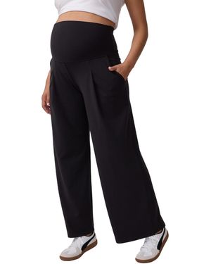 Ingrid & Isabel Ingrid + Isabel Maternity Wide Leg Active Pant - Black