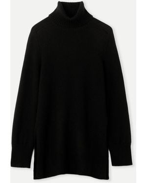 Gobi Cashmere Cashmere Turtleneck - Black