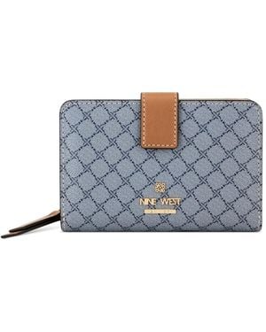 Nine West Luela French Wallet - Blue
