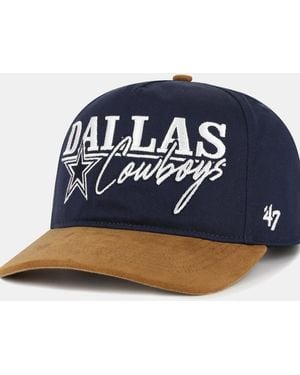 '47 Navy/brown Dallas Cowboys Hitch Adjustable Hat - Blue