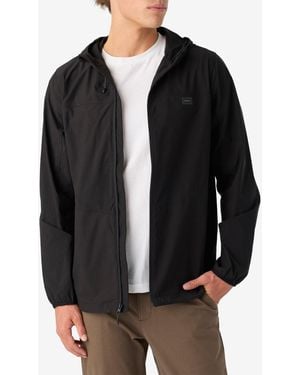 O'neill Sportswear Traveler Windbreaker Stretch Jacket - Black