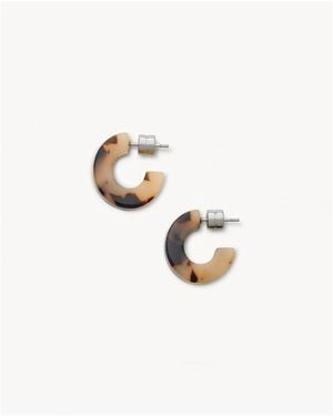 Machete Muse Hoops - White