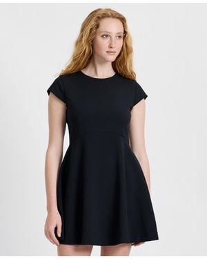 knee length dresses for ladies French Connection Women's Azra Twill Mini Dress - Red - Size 12 main image 0