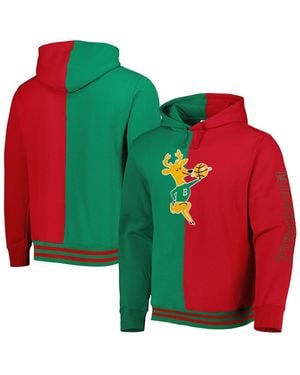 Mitchell & Ness Green - Red