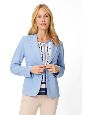 Olsen Pique Blazer - Blue