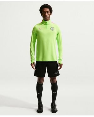 Nike Nigeria National Team 2026 Strike Dri-fit Quarter-zip Drill Top - Green