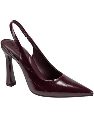 DKNY Caytina Slingback Pumps - Purple
