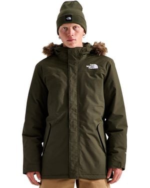 The North Face Zaneck Waterproof Hooded Faux-fur-trim Jacket - Green