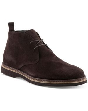 Spring Step Cavidan Suede Lace-up Boots - Brown