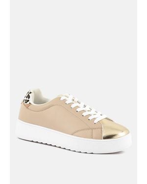 LONDON RAG Dory Metallic Accent Sneakers
