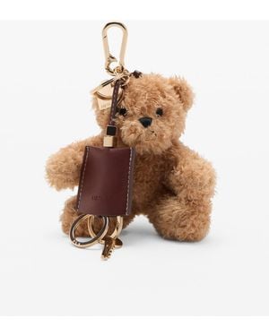 Mango Bear Keyring - Brown