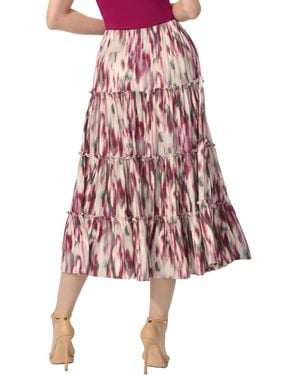 Kimi + Kai Kimi + Kai Tiered Midi Skirt
