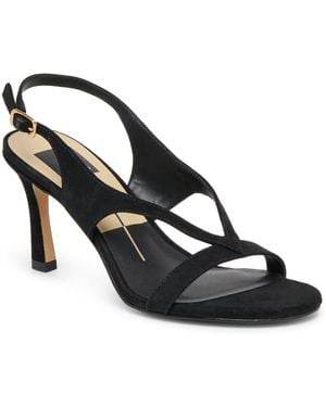 Dolce Vita Izela Strappy Slingback High Heel Dress Sandals - Black