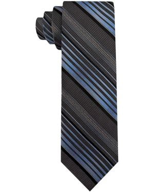 Van Heusen Multi-stripe Tie - Black