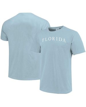 Image One And Florida Gators Comfort Colors Fashion Color Arch T-shirt - Blue